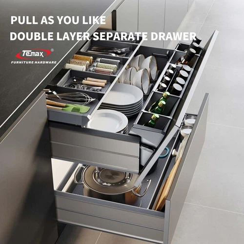 Temax pull out cabinet drawer organizer system SF001 Temax pull out cabinet drawer organizer system SF001